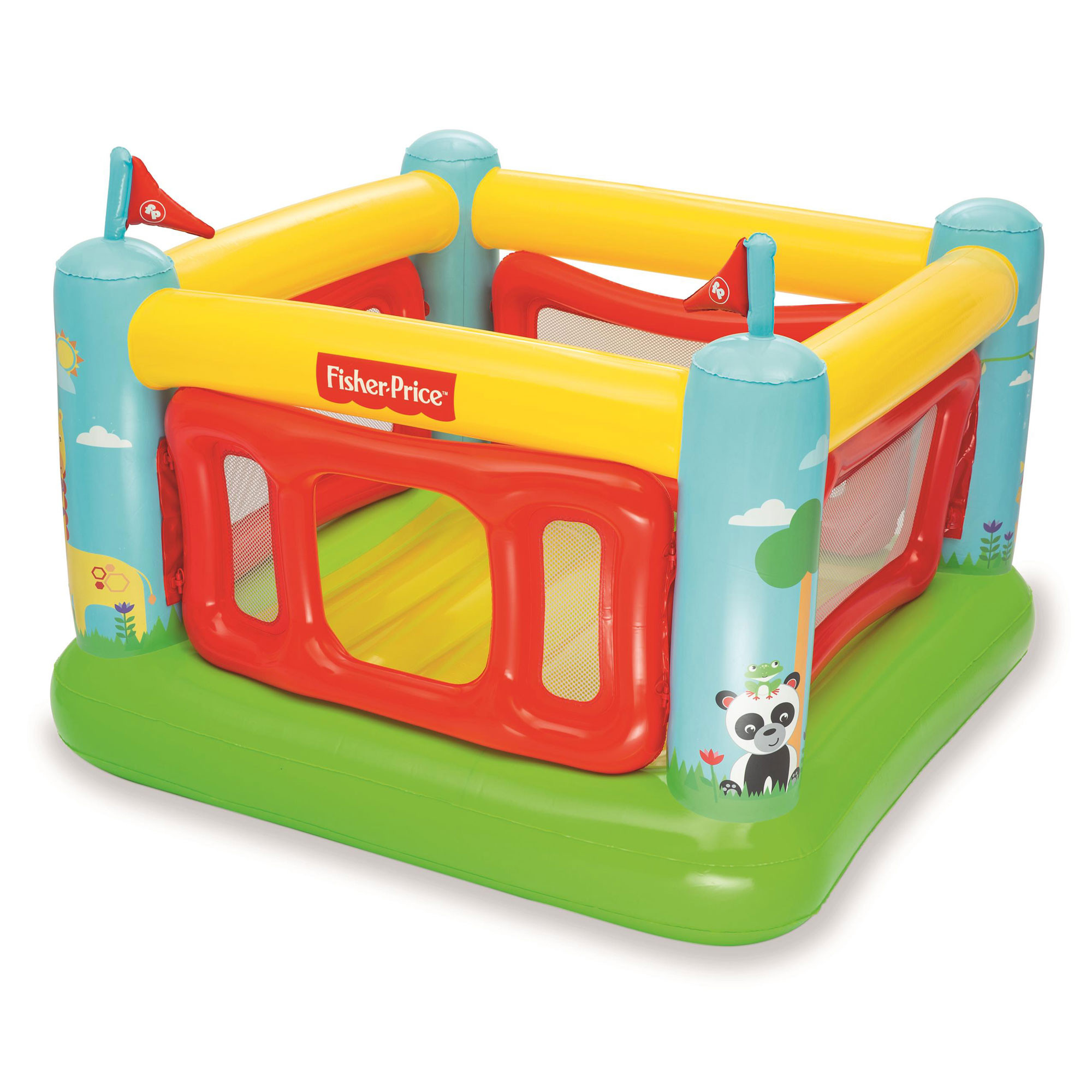 Kids Indoor Bounce
 Fisher Price Kids Bouncetastic Bouncer Indoor Inflatable