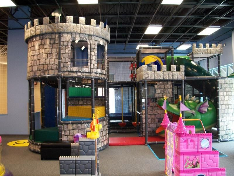 Kids Indoor Play Structure
 Castle themed indoor playground structure by International