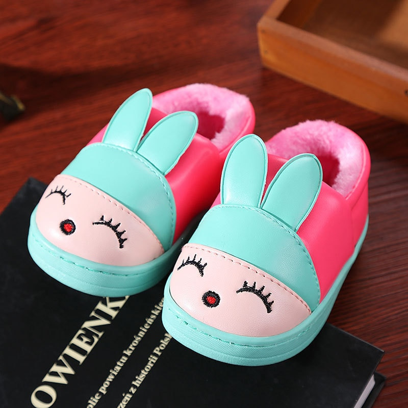 Kids Indoor Slippers
 Kids Home Slippers Shoes Winter Cotton Indoor Shoes