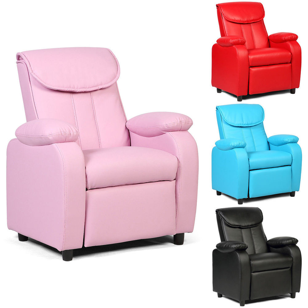 Kids Living Room Furniture
 New Kid Recliner Sofa Armrest Chair Couch Children Living