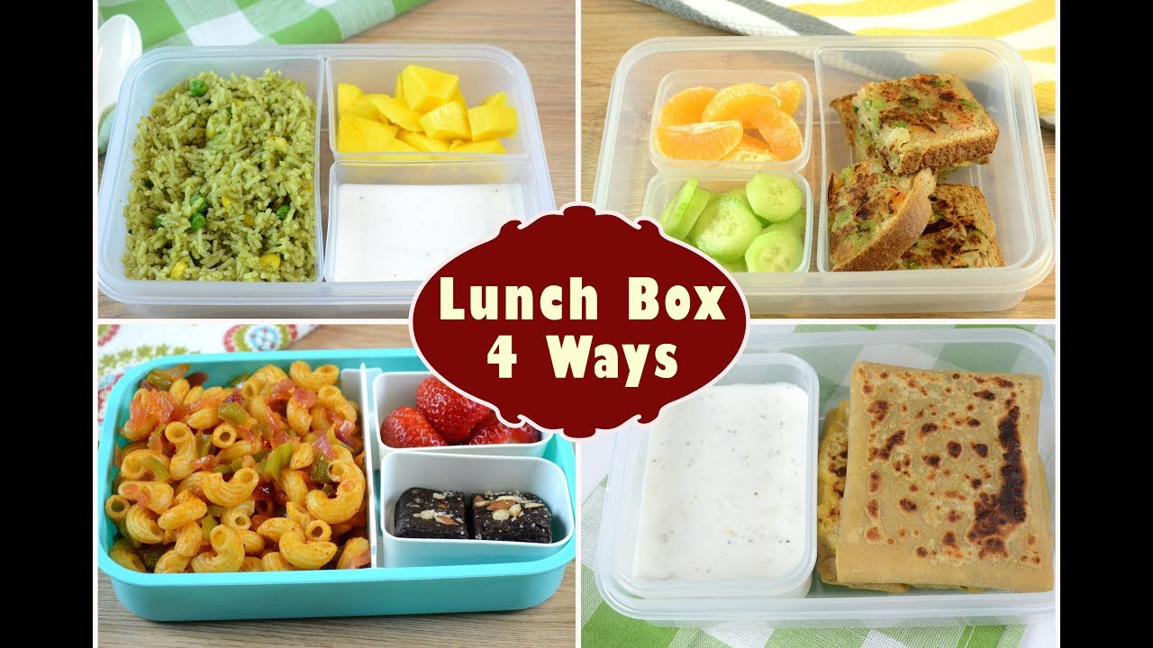 Kids Lunch Boxes Recipes
 Indian Lunch Box Ideas Part 2