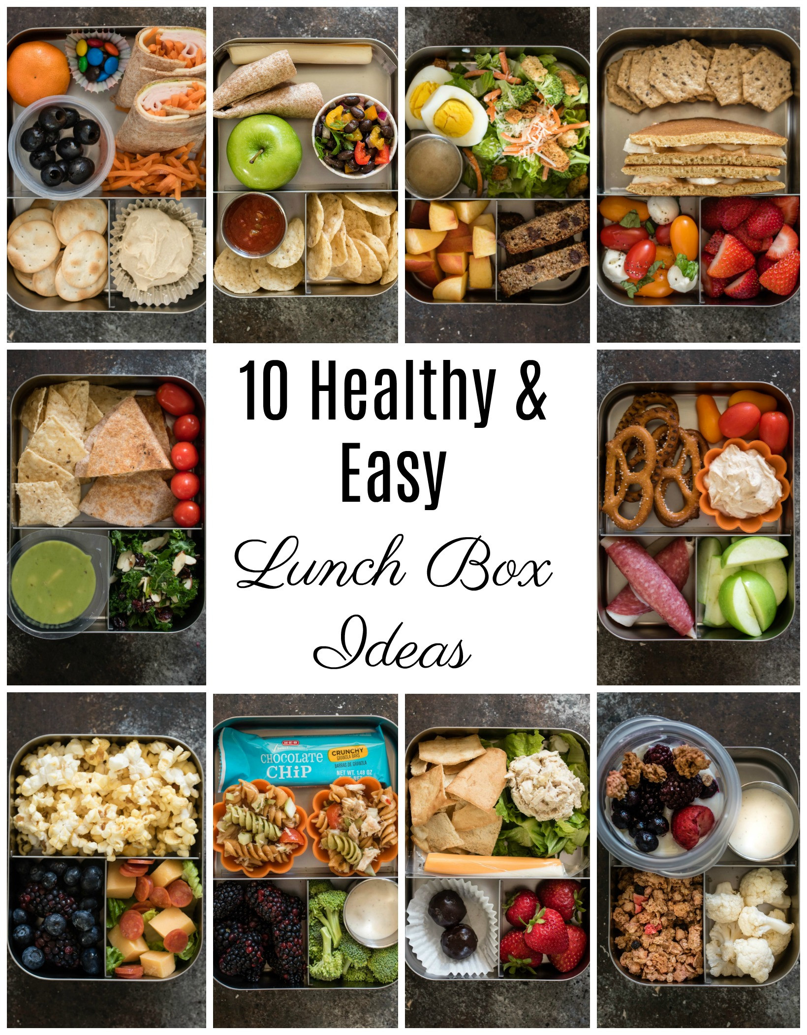 Kids Lunch Boxes Recipes
 10 Healthy Lunch Box Ideas