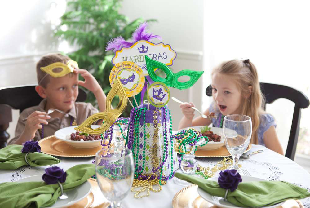 Kids Mardi Gras Party
 Mardi Gras Dinner Celebration Evite