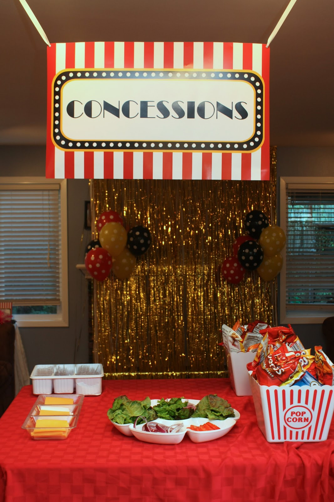 Kids Movie Birthday Party
 5M Creations Movie Night 13th Birthday Party