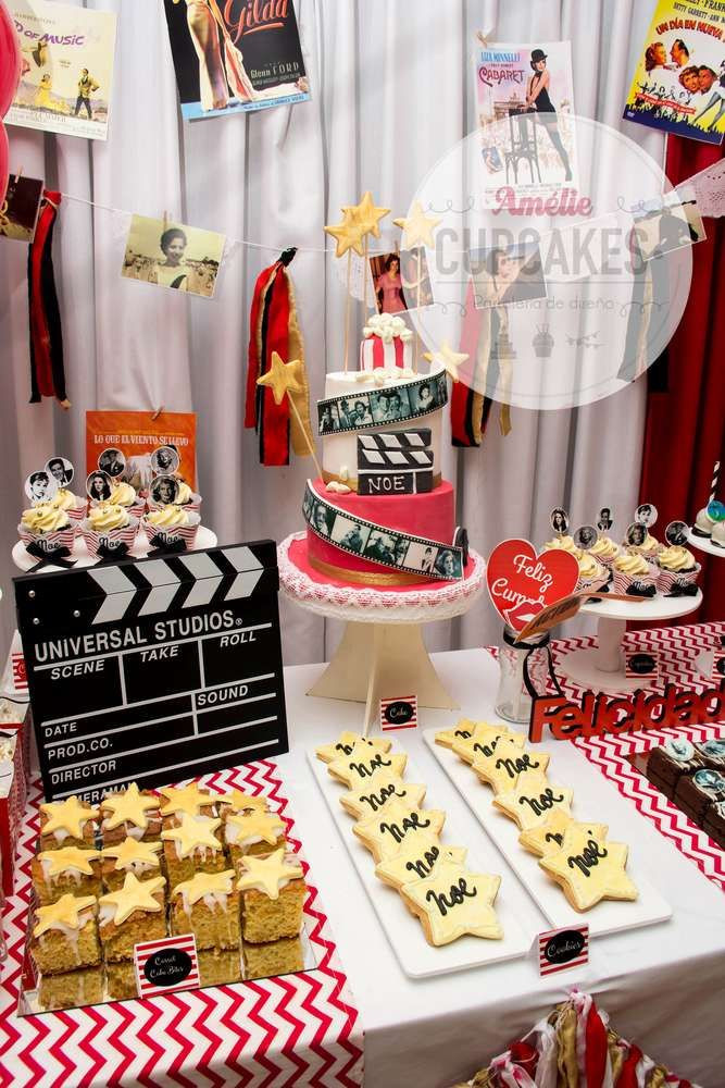 Kids Movie Birthday Party
 Hollywood Cinema Birthday Birthday Party Ideas