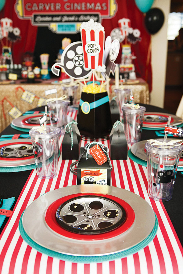 Kids Movie Birthday Party
 Lights Camera Birthday A Hollywood Movie Party