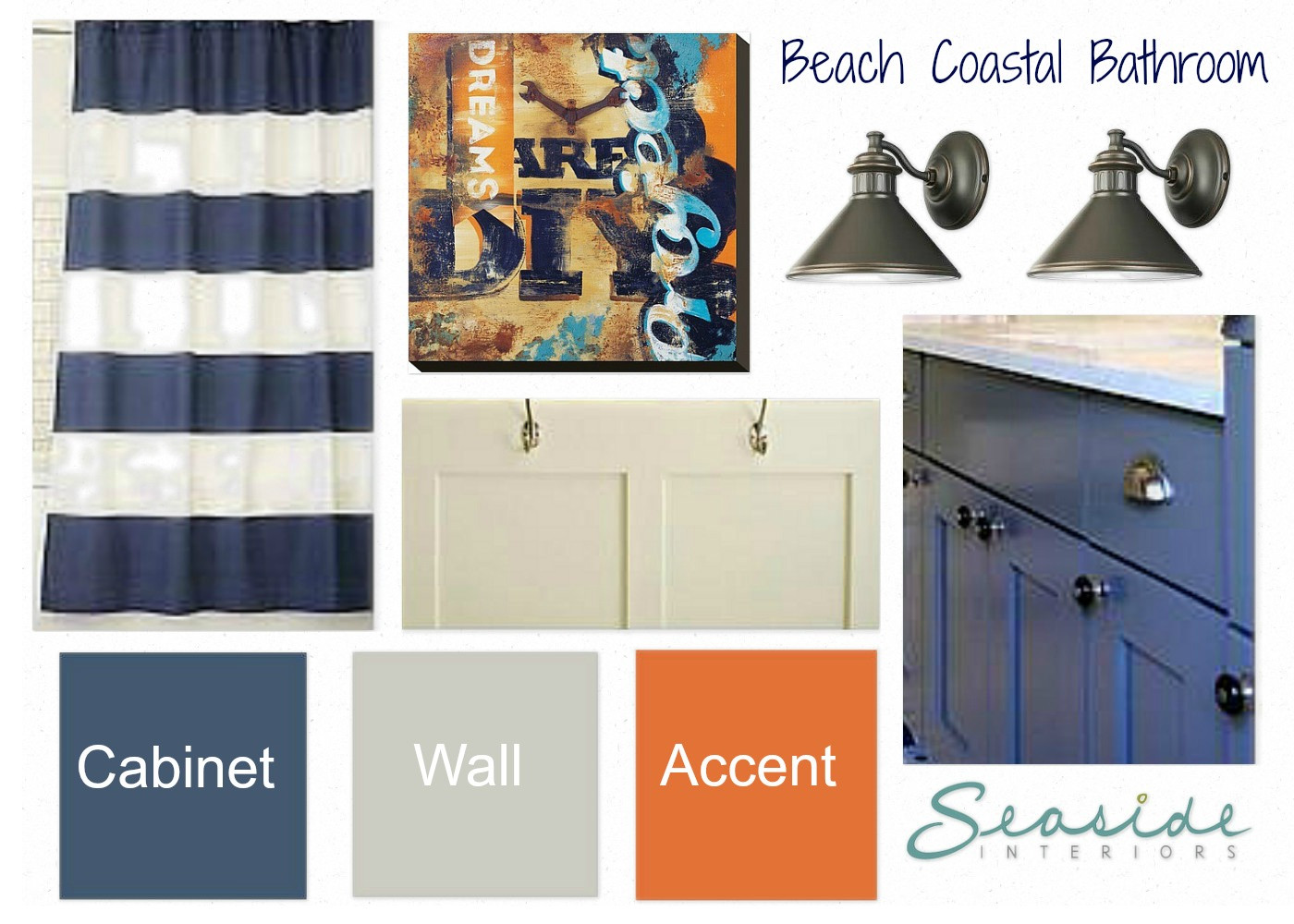 Kids Nautical Bathroom
 Seaside Interiors Kids Nautical Bathroom Reveal