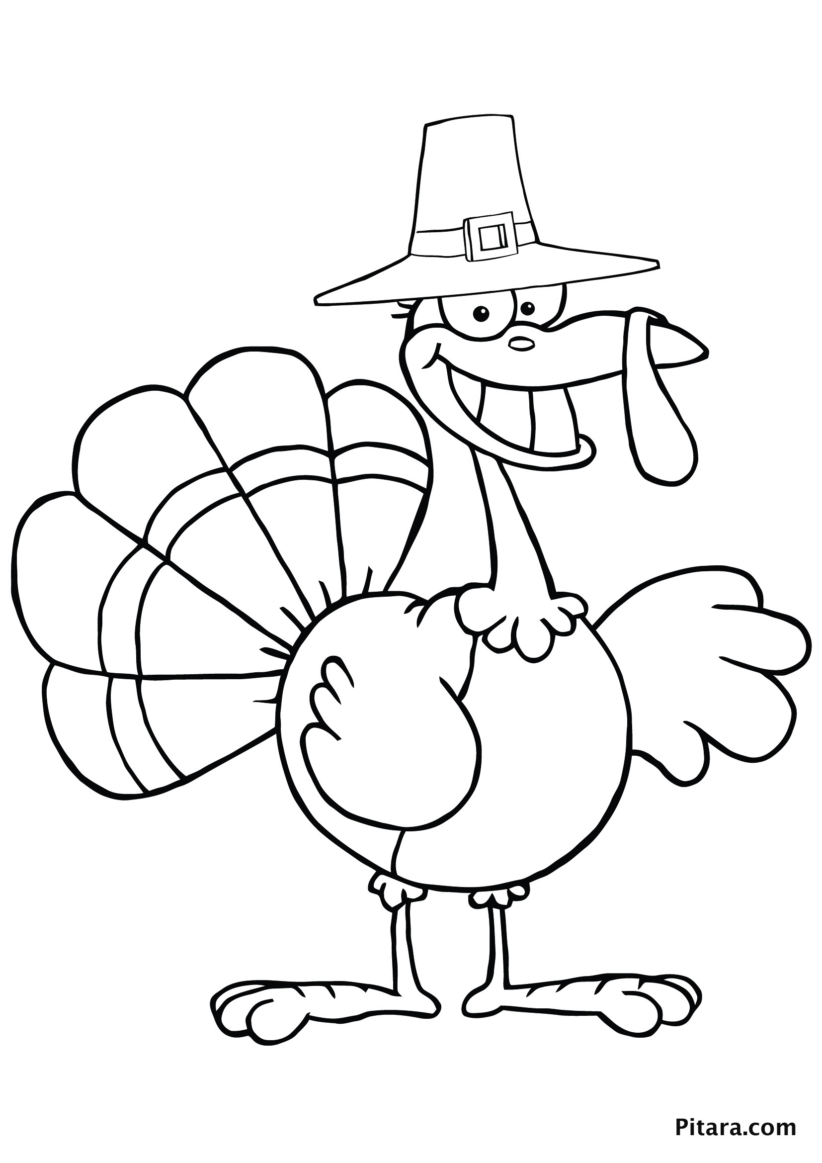 Kids On Line Coloring Pages
 Turkey Coloring Pages for Kids