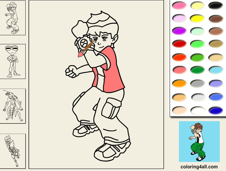 Kids Online Coloring
 5 Free line Coloring Website For Kids