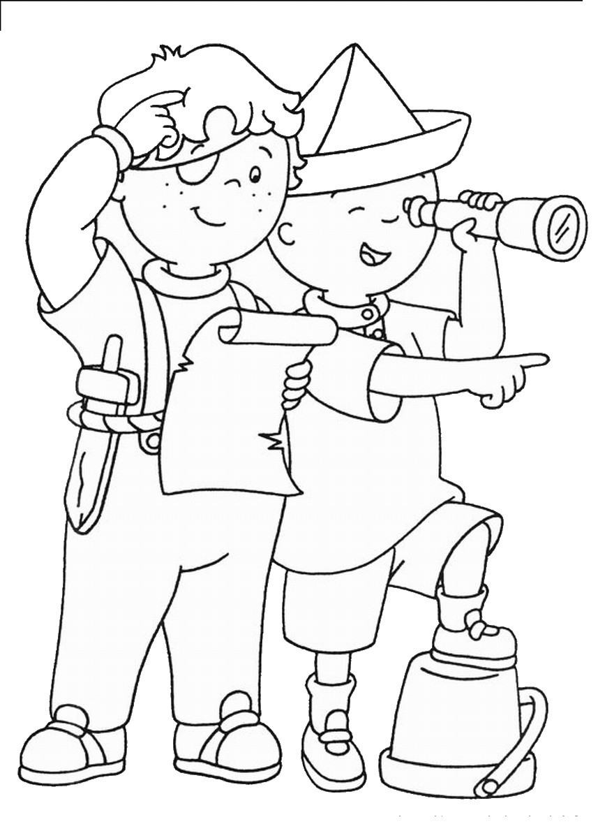 Kids Online Coloring
 Caillou Coloring Pages Best Coloring Pages For Kids