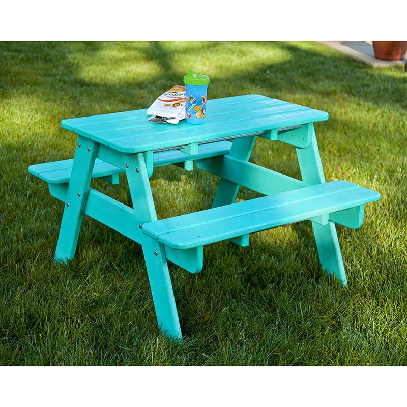 Kids Outdoor Furniture
 Polywood Childrens Kids Picnic Table