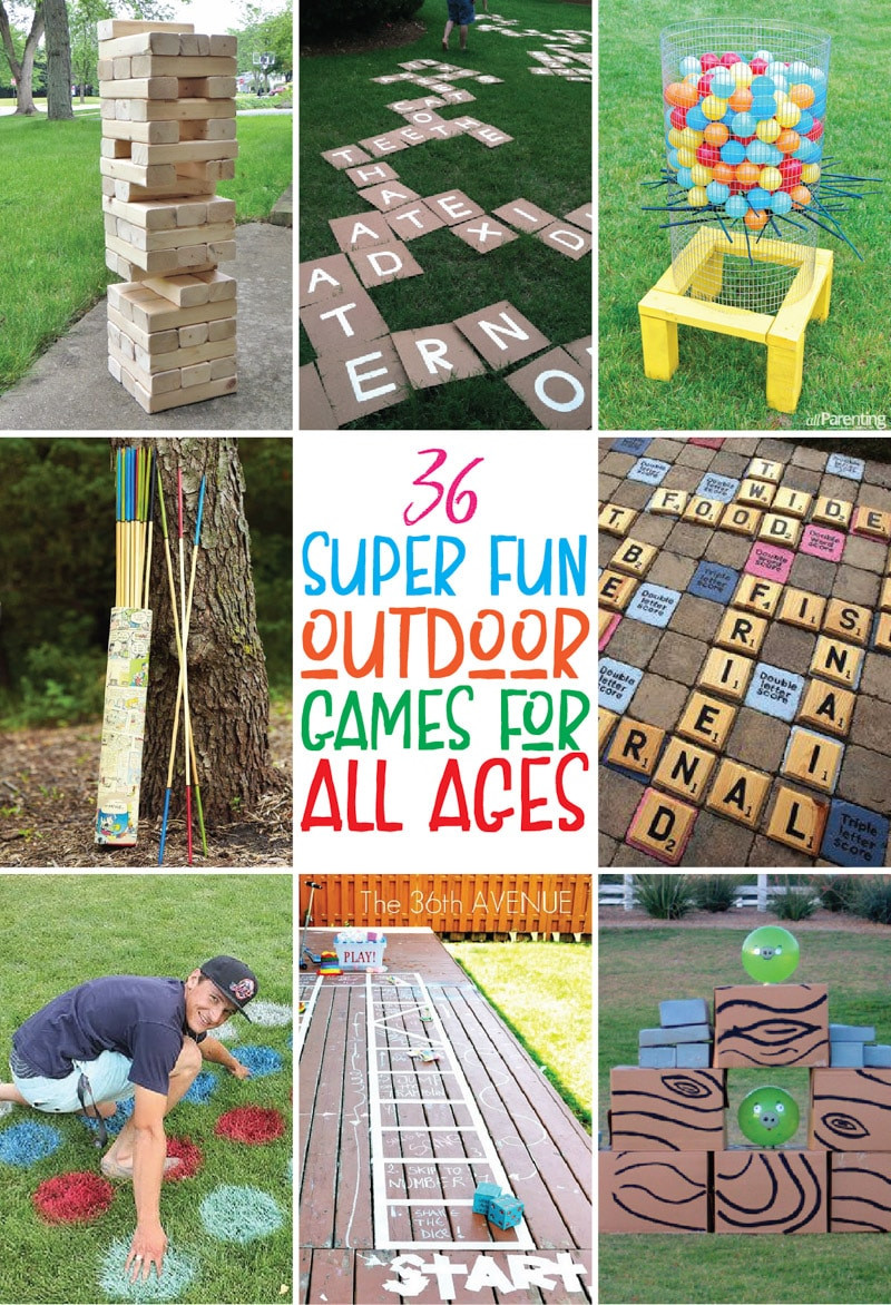 Kids Outdoor Games
 36 of the Most Fun Outdoor Games for All Ages Play Party