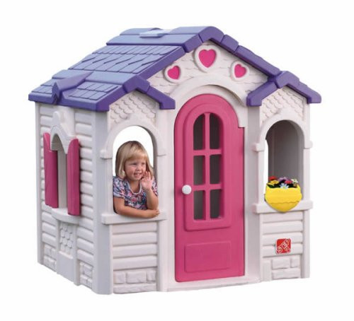 Kids Outdoor Plastic Playhouses
 Step2 Sweetheart Playhouse Get Details