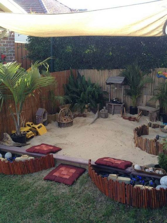 Kids Outdoor Play Area
 How to Turn The Backyard Into Fun and Cool Play Space for