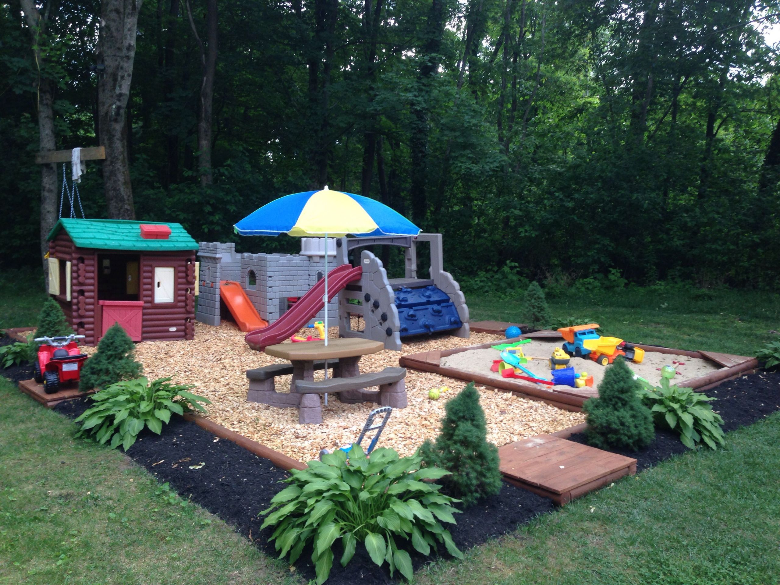 Kids Outdoor Play Area
 Backyard Play Area