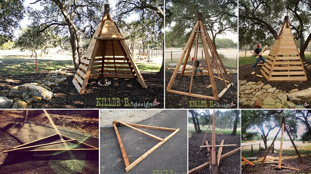 Kids Outdoor Teepee
 DIY Cedar Play Teepee – J & N Roofing Maintenance LLC