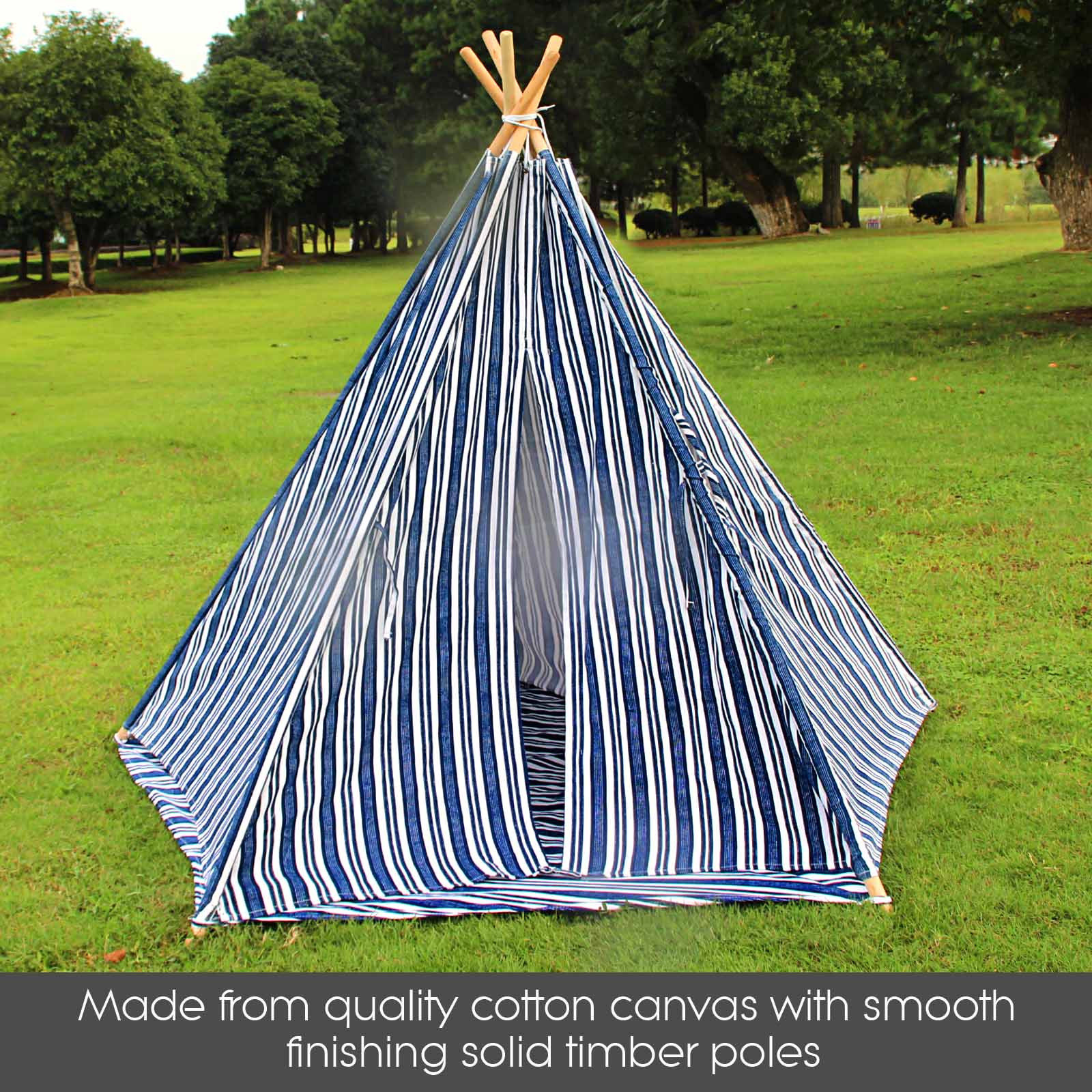 Kids Outdoor Teepee
 Kids Teepee Tent Children Home Canvas Pretend Play