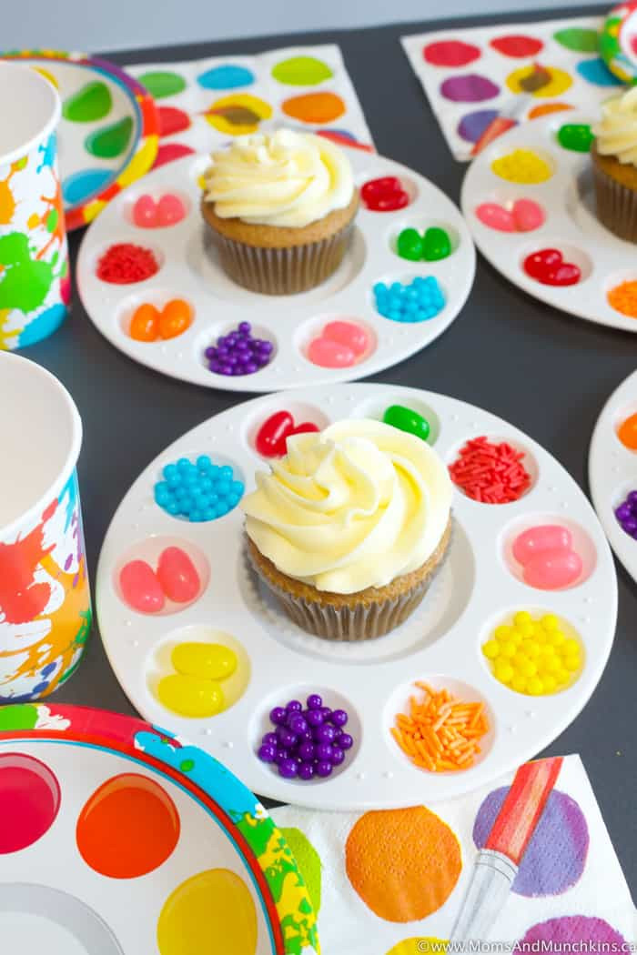 Kids Painting Party Supplies
 Art Birthday Party Ideas for Kids Moms & Munchkins