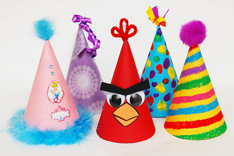 Kids Party Craft Ideas
 Birthday Hat Kids Crafts