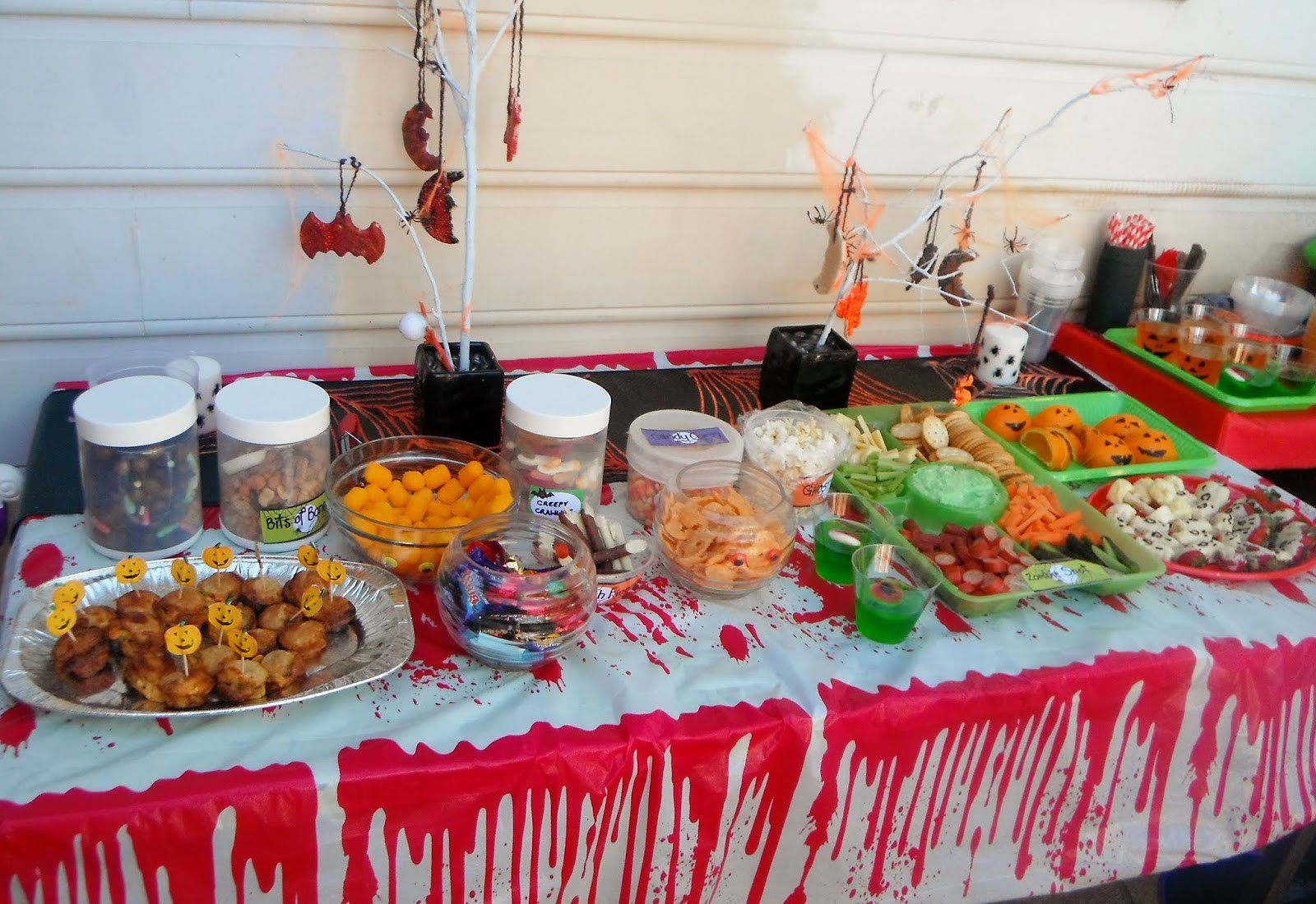 Kids Party Food Ideas Buffet
 Adventures at home with Mum Halloween Party Food