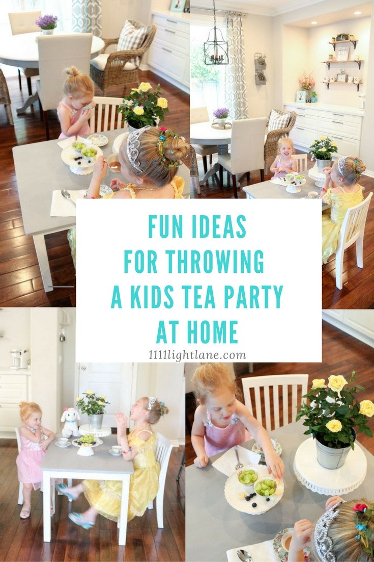 Kids Party Ideas At Home
 Fun Ideas for Throwing a Kids Tea Party at Home