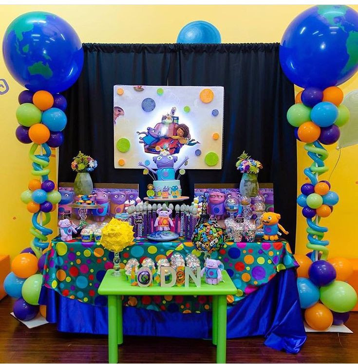 Kids Party Ideas At Home
 Boov party theme Dreamworks home