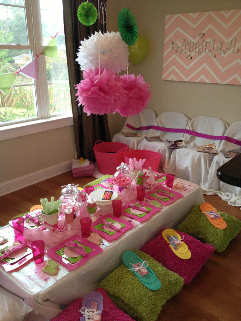 Kids Party Ideas At Home
 How to Throw a Glamorous Kids Spa Party