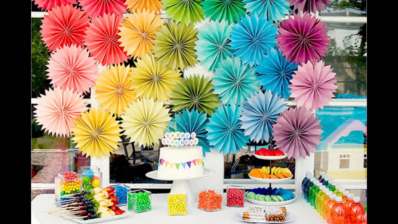 Kids Party Ideas At Home
 Birthday party theme decorations at home ideas for kids