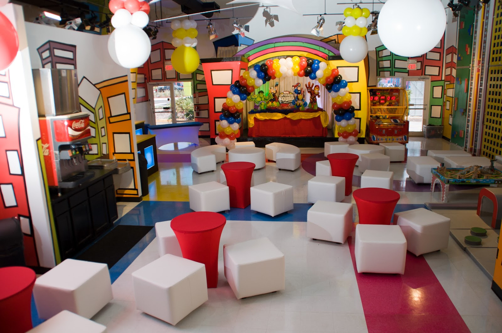 Kids Party Venues Miami
 Minitown Party Indoor Party Place Our new party lounge