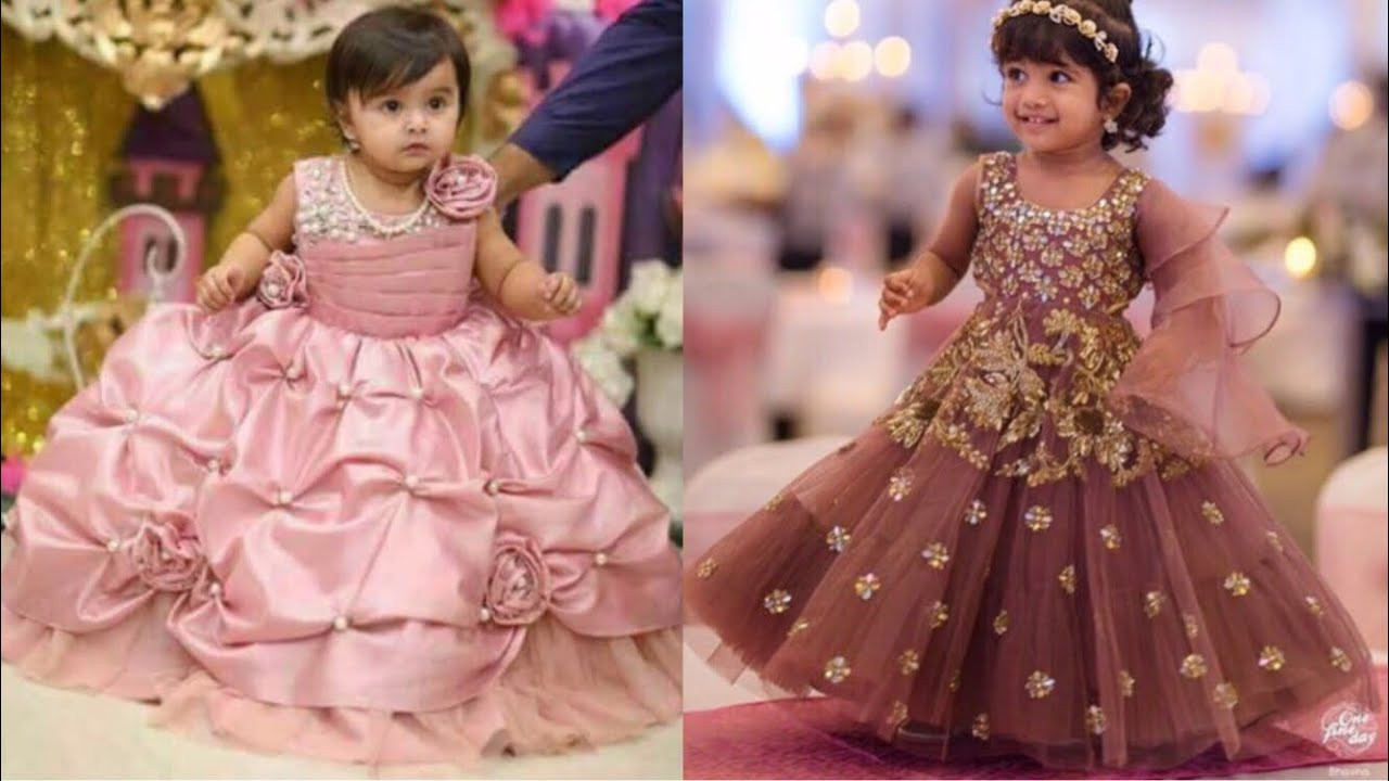 Kids Party Wear
 Party wear dresses collection for kids Frock design ideas