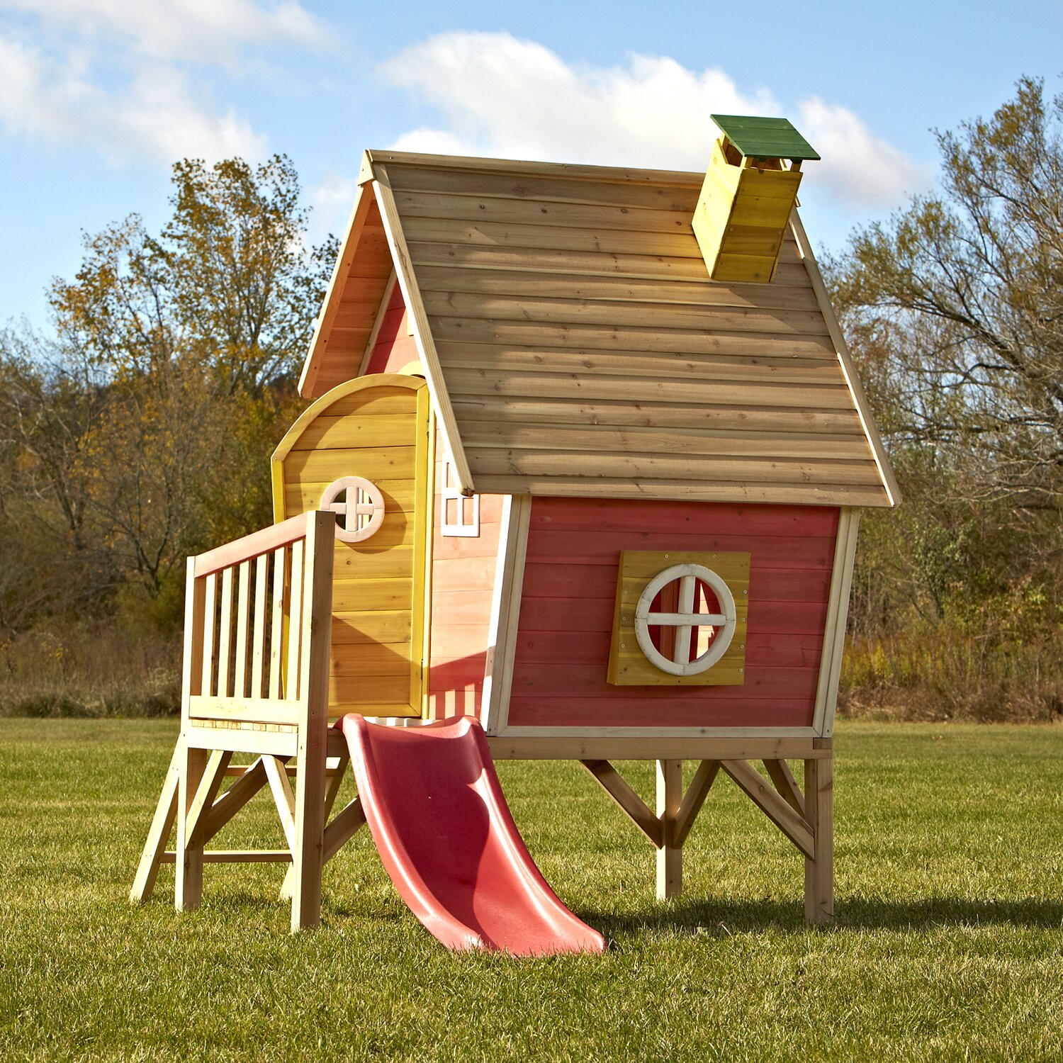 Kids Playhouse Swing Set
 Swing n Slide Hide N Slide Playhouse & Reviews