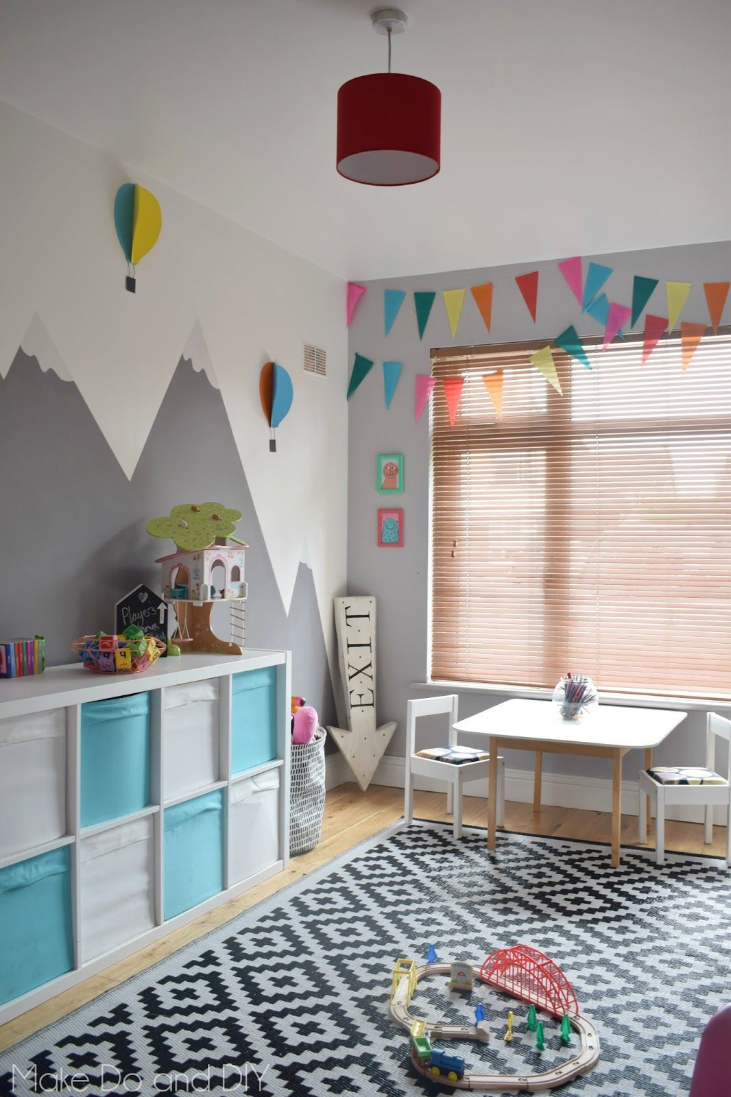 Kids Playroom Wall Decor
 adventure playroom makeover diy