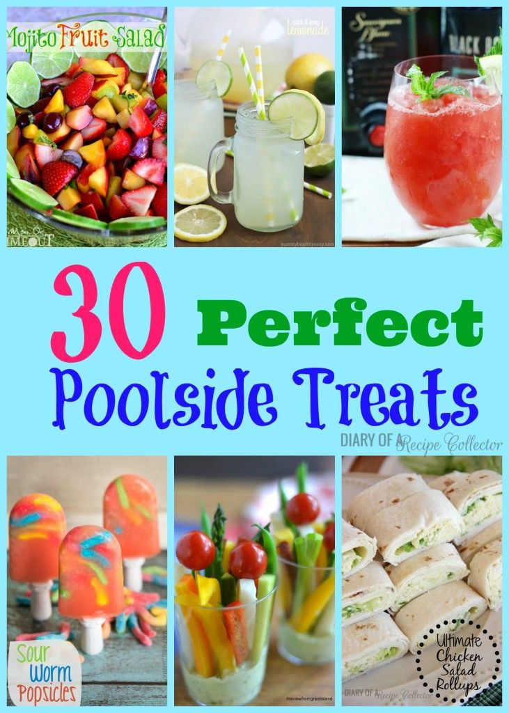 Kids Pool Party Food
 Poolside Treats