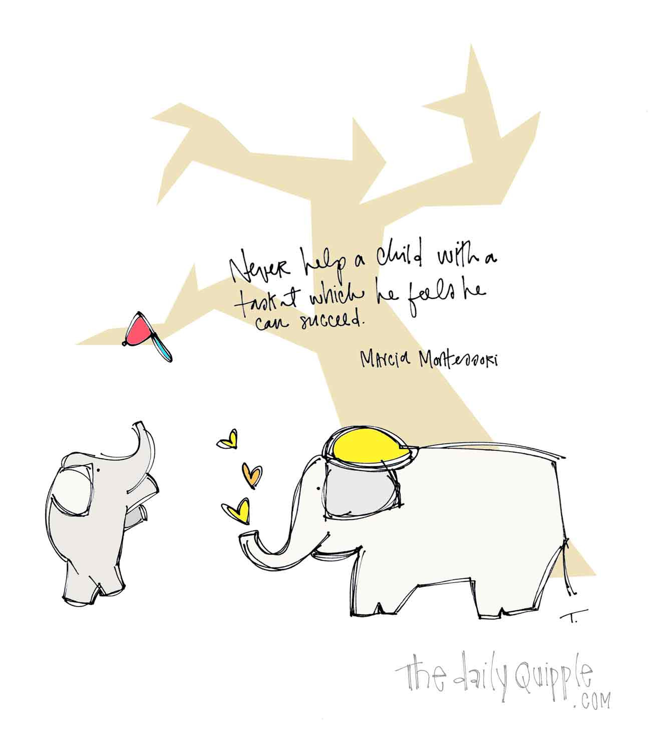 Kids Quotes About Learning
 elephant quotes