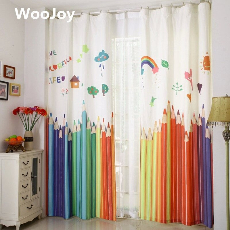 Kids Room Drapes
 Aliexpress Buy 130x250cm kids room curtain window