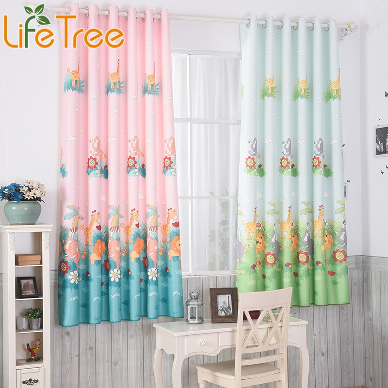 Kids Room Drapes
 Aliexpress Buy Kids Curtains In Girls Bedroom