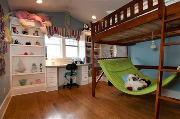 Kids Room Hammock
 Unique And Fun Kids Bed Ideas
