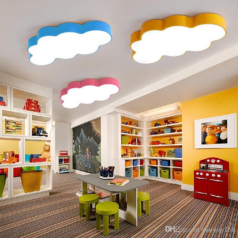 Kids Room Lighting
 2019 LED Cloud Kids Room Lighting Children Ceiling Lamp