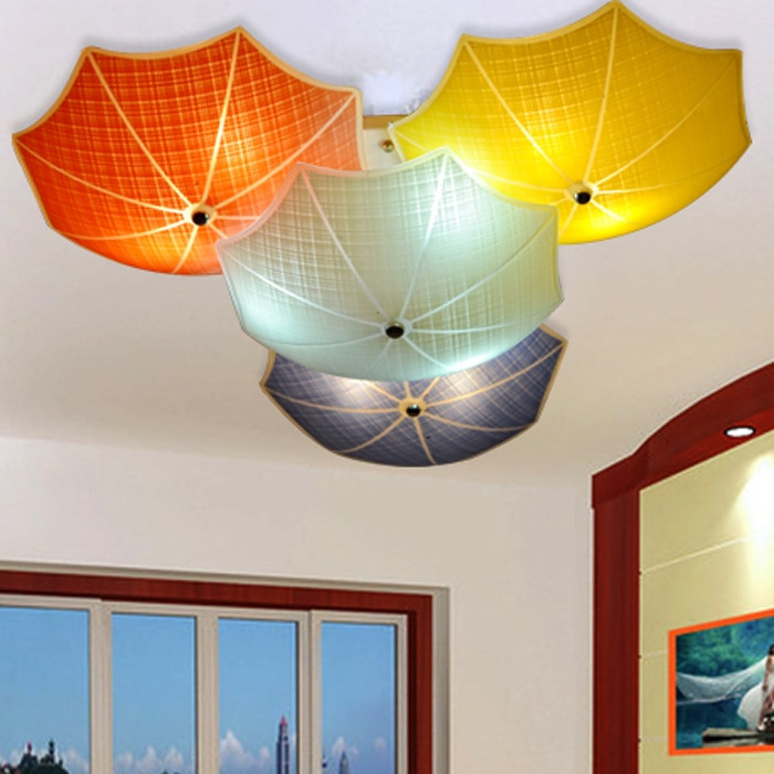 Kids Room Lighting
 Modern Children Bedroom Ceiling Lamps Multicolour Umbrella