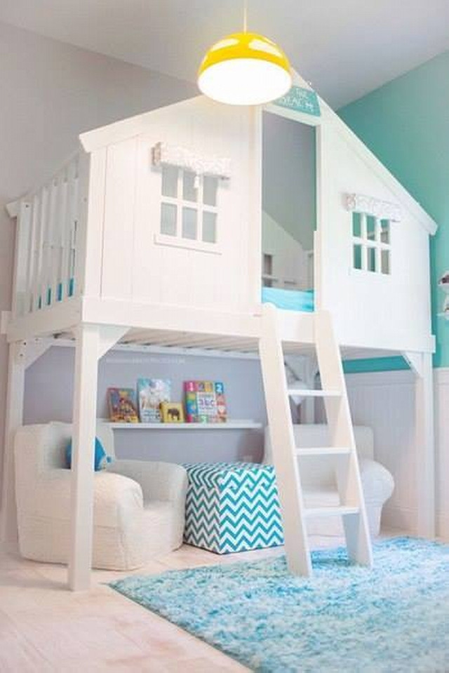 Kids Room Loft Bed
 Bunk Bed Designs for Kids Room