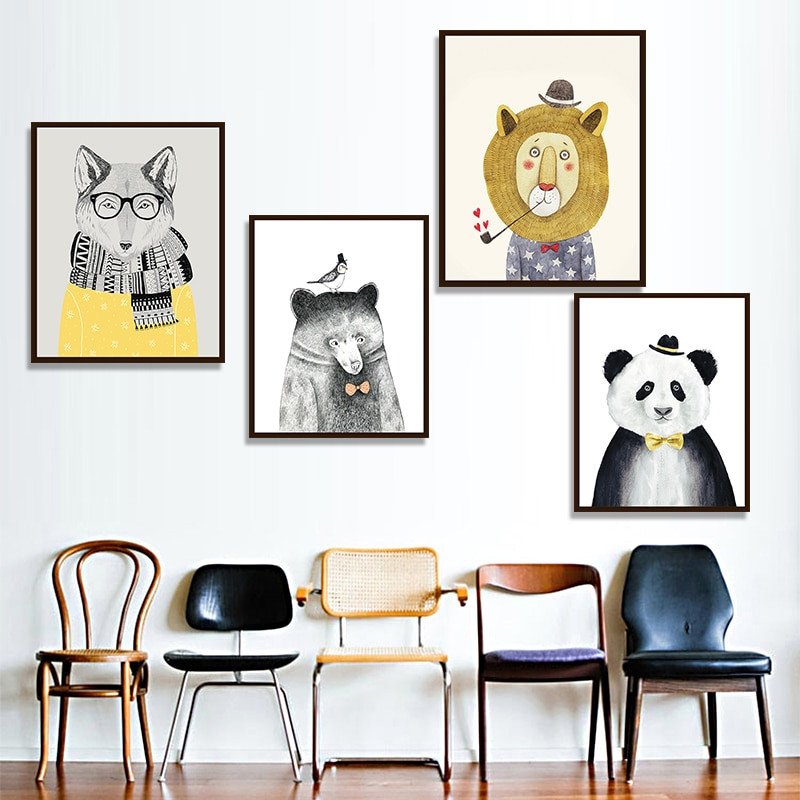Kids Room Prints
 Art Prints Poster Wall Picture Canvas Painting Kids Room