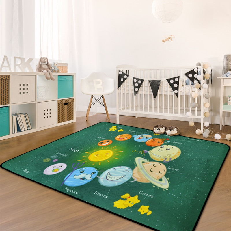 Kids Room Rugs
 Nordic Cartoon Carpets For Living Room Children Carpet