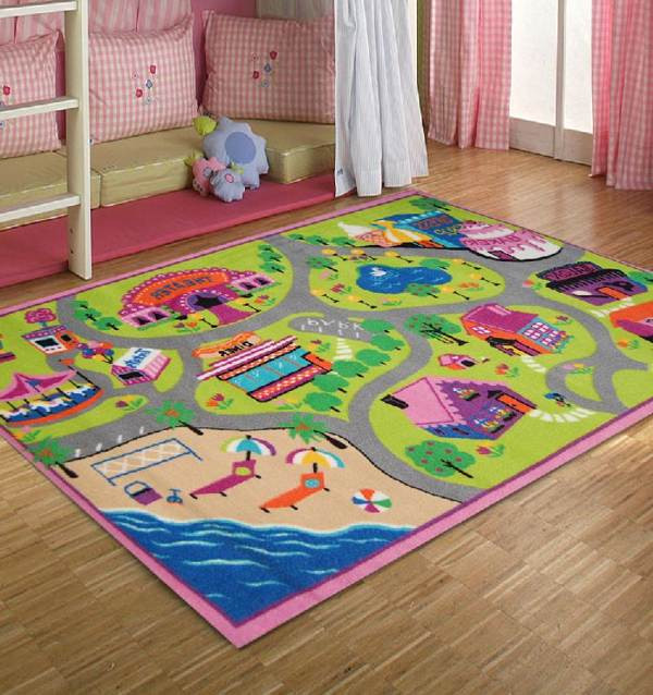 Kids Room Rugs
 Colorful Design of Kids Rug for Small Room