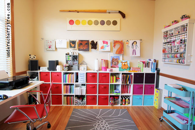 Kids Room Set Up
 Under A Cherry Tree Jin & kids Craft Room