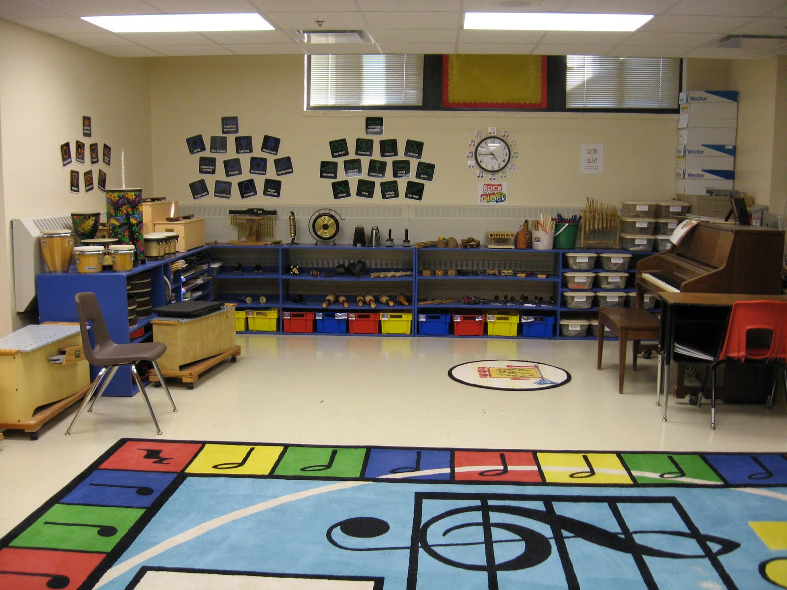 Kids Room Set Up
 PLN Project Elementary Music Classroom Setup