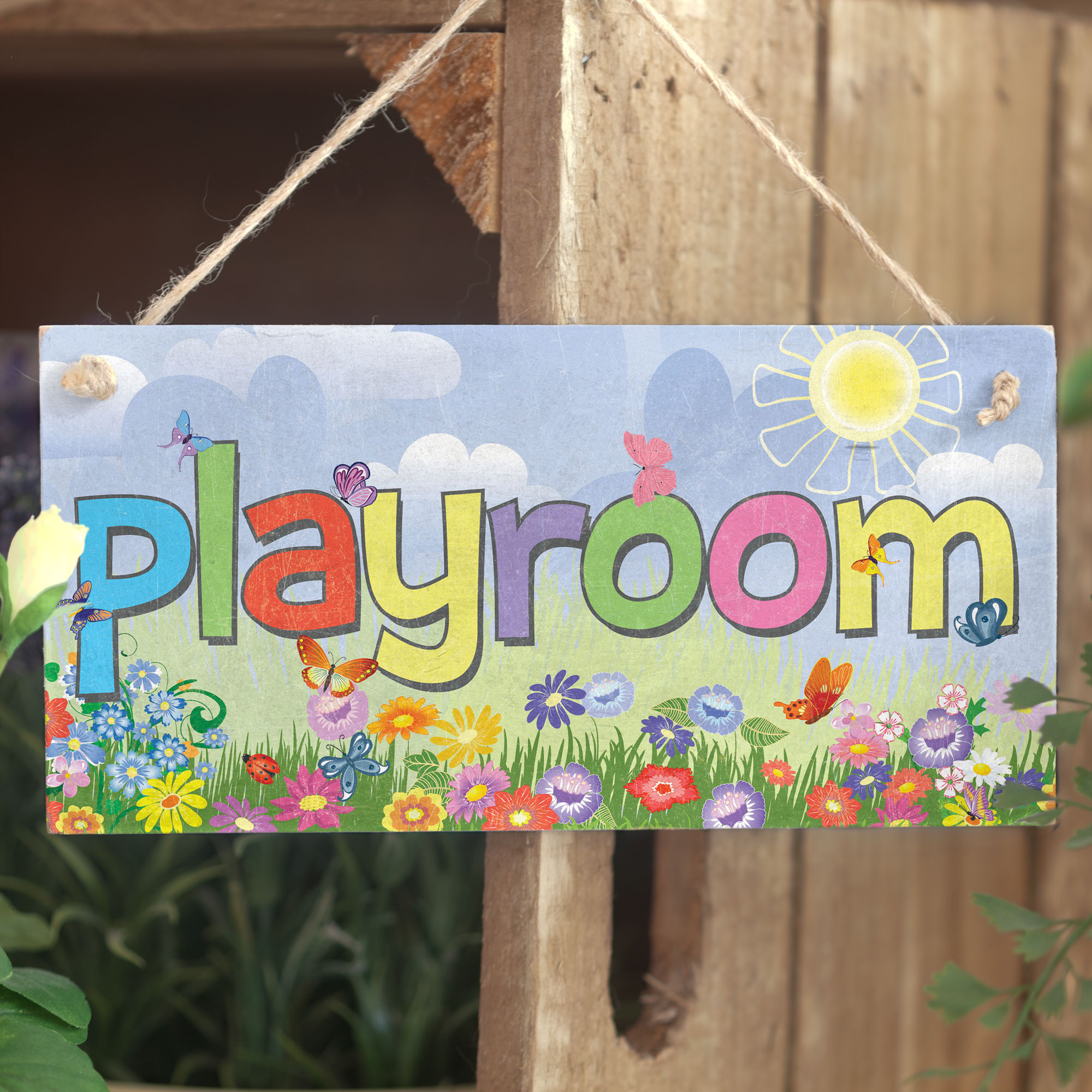 Kids Room Sign
 playroom Kids Sign Handmade Shabby Chic Wooden Door