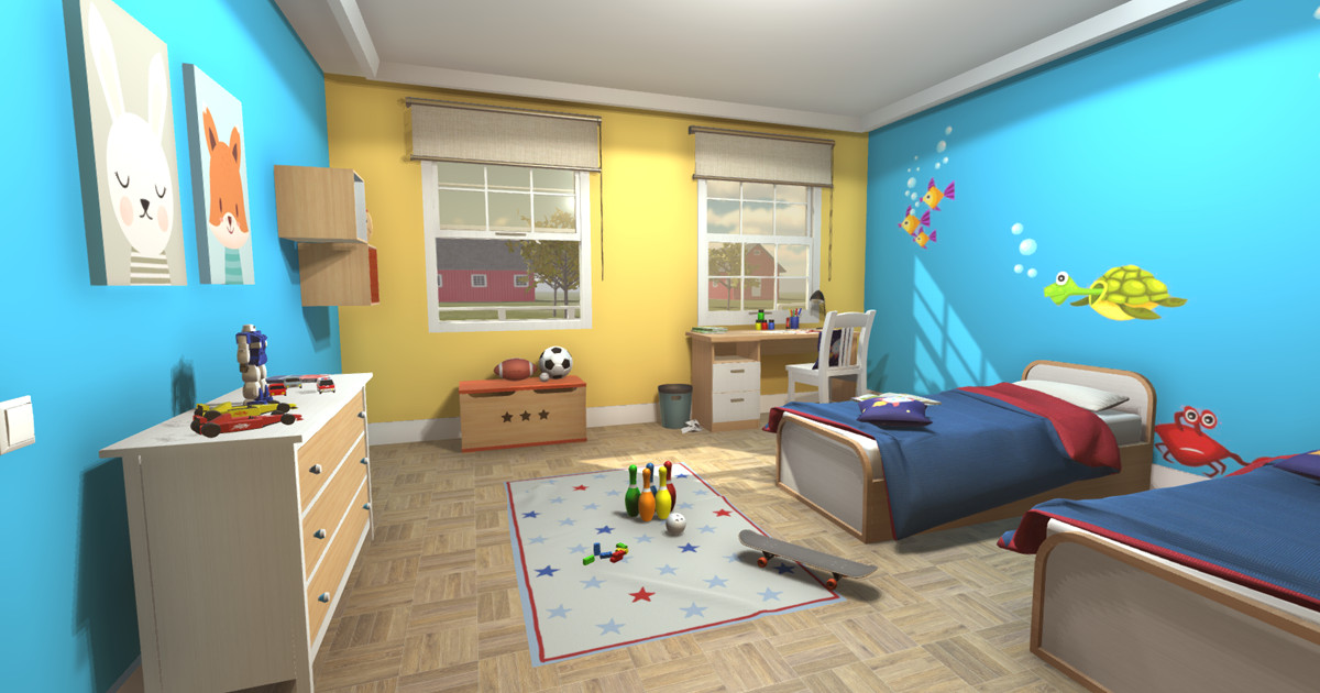 Kids Room Store
 Kids Room 2 3D Interior