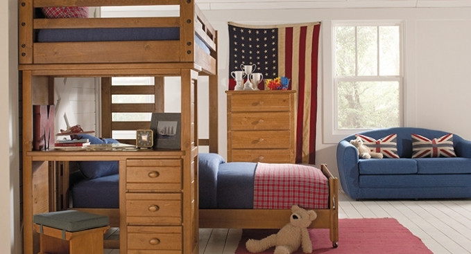 Kids Room To Go
 15 Ideas of Kids Loft Bed With Desk