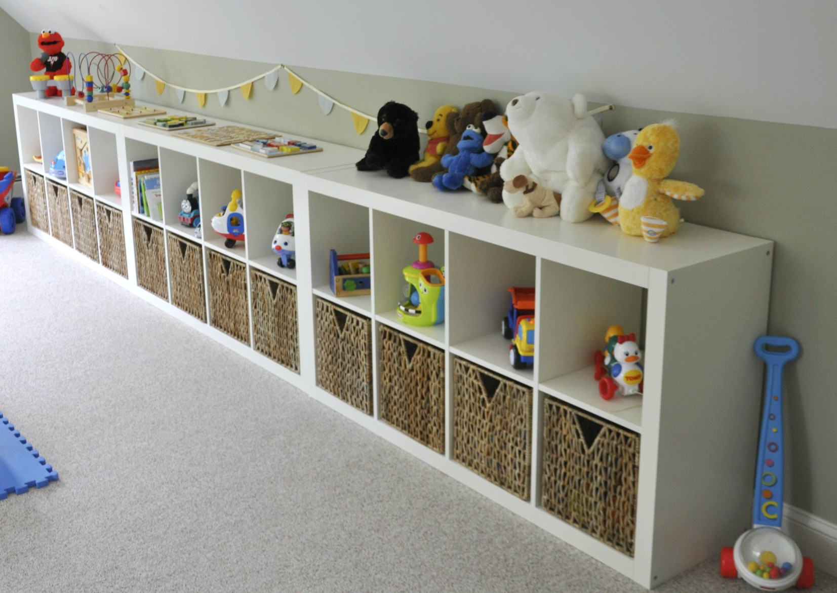 Kids Room Toy Storage
 Ikea Expedit Playroom Storage