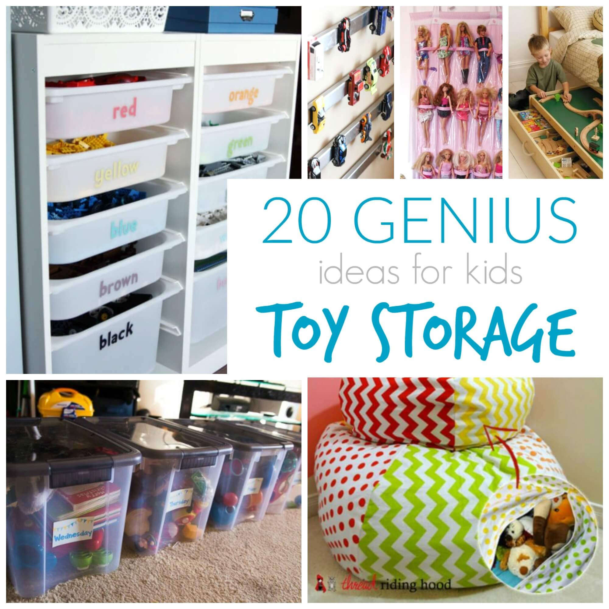 Kids Room Toy Storage
 20 Genius Toy Storage Ideas for Kids Rooms